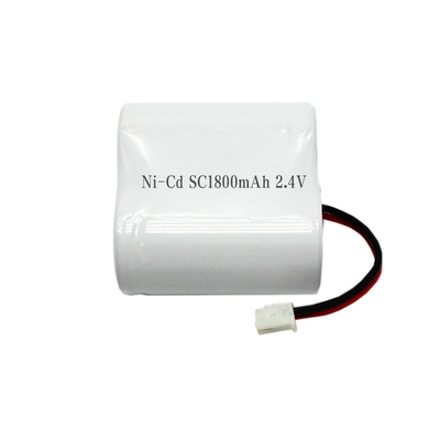 Bloco da bateria do CD do Ni da luz de emergência de SC1800mah baterias de 2,4 volts