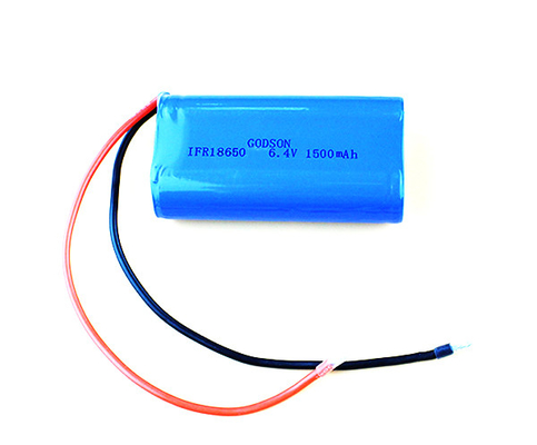 Luz de saída de emergência Baterias LiFePO4 18650 1500mAh 6.4V Para iluminação de emergência e alimentação