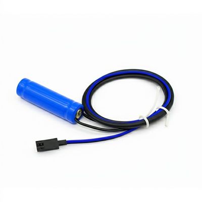 Combinação de Sinal de Saída de Emergência com Manga Retrátil Azul Bateria 2/3A com Conector e Fio