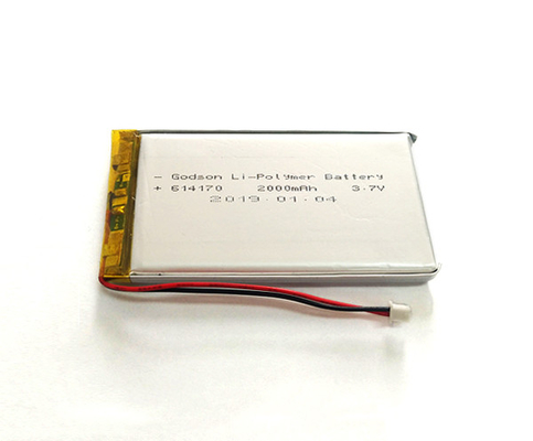 bateria 614170 2000mAh do polímero do lítio 18V para a iluminação de emergência