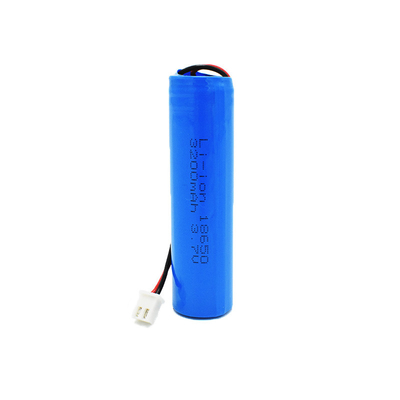 Bateria de lítio recarregável 3,7 V da luz de emergência ICR18650 3200mAh