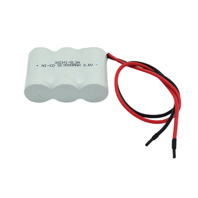 Bateria de Ni Cd Luz de Emergência SC 1600mAh 3,6V Tipo Bastão