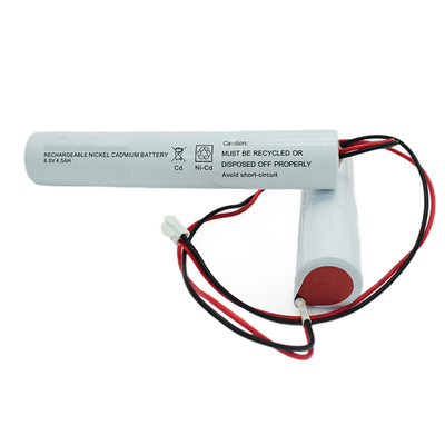 Bloco recarregável D4500mAh da bateria de 6,0 V NiCd com vida útil longa