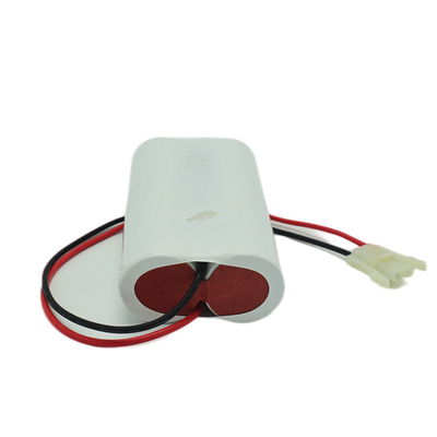 Pacote de baterias de luz de saída de emergência lado a lado 4,8 volts D40000mAh NiCd