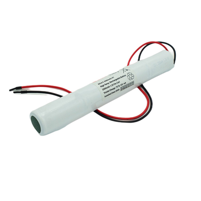 Revestimento de PVC de NiCd da substituição da bateria do sinal da saída de emergência do OEM 4.8V