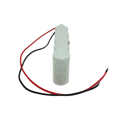 De lado a lado as baterias da luz da saída de emergência embalam 6,0 volts C2500mAh NiCd