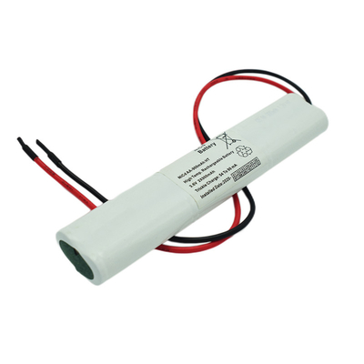 3,6 V SC1800mah Ni Cd Luz de Saída Baterias Tipo Dual Stick