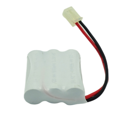 Bateria recarregável de luz de emergência Ni Cd 3,6 V Vida útil esperada 5 anos AA900mAh