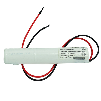 Bloco da bateria de cádmio de níquel de SC1800mAh 3.6Volt vida de ciclo de 500 vezes