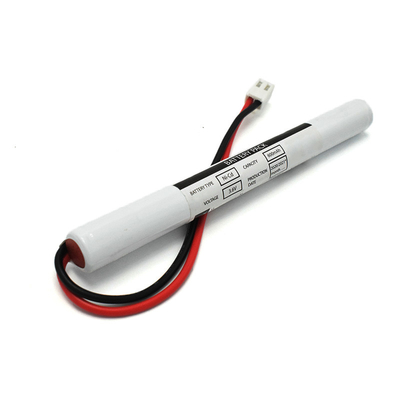 Bloco da bateria recarregável de NiCd da bateria do sinal da saída de emergência de AA600mah 3.6v