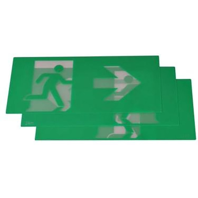 Tempo branco da duração da luz 4W EGS4DLiA da saída de emergência de LiFePO4 3.2V 1,5 Ah 3 horas