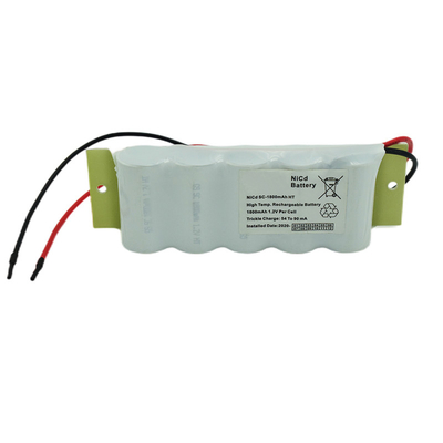 Bloco da bateria do CD do Ni da bateria 6.0v do sinal da saída de emergência de SC1800mah