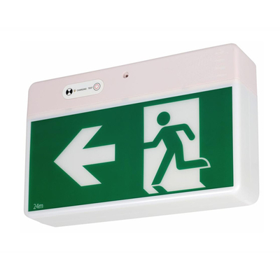 branco apto rápido 4W 60lm EGS4QLiA da caixa da saída do diodo emissor de luz de Ion Battery Emergency Light do lítio 60Hz