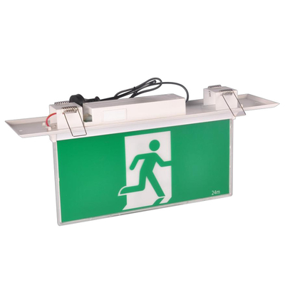 1.5Ah Recessed a luz Trad 4W branco EGS4R da saída da luz de emergência da lâmina