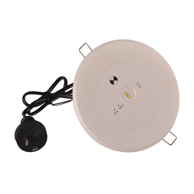 Downlight LED de emergência sem manutenção branco 2,5 W 130 mm EGSMD40 EGSMD50 EGSMD63