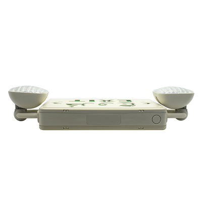 Sinal de saída de emergência com LED verde bateria dupla face AC85 - 265V 50/60H