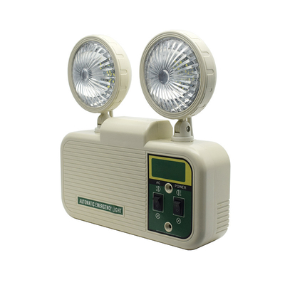 O direito plástico iluminou não a luz gêmea 3W 6500K do ponto da emergência do diodo emissor de luz