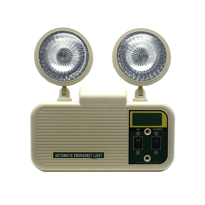 O direito plástico iluminou não a luz gêmea 3W 6500K do ponto da emergência do diodo emissor de luz