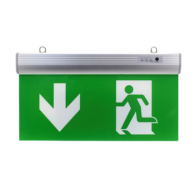 Bateria verde AC85 tomado partido dobro do sinal da saída de emergência do diodo emissor de luz - 265V 50/60H