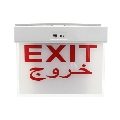 O diodo emissor de luz interno de Ion Battery Emergency Light do lítio de R retira 3W branco 300lm