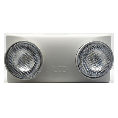 Luzes de emergência 6500K de Ion Battery Led Twin Spot do lítio 3 horas
