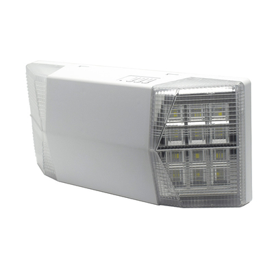 Luz do ponto do gêmeo do diodo emissor de luz de Ion Battery Emergency Light 600Lm 6500k do lítio de AC85V