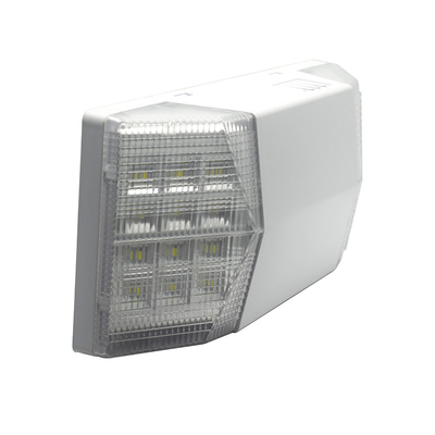 Luz do ponto do gêmeo do diodo emissor de luz de Ion Battery Emergency Light 600Lm 6500k do lítio de AC85V