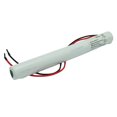 Pilha de cádmio recarregável do níquel da bateria 1800mAh 6.0V do CD do Ni da luz de emergência