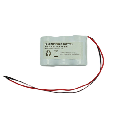 Baterias D4000mAh 3,6 V da luz da saída de emergência de NiCD seguras de lado a lado