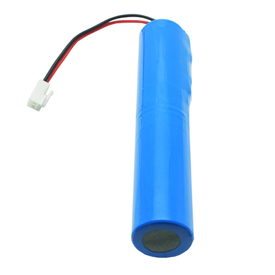O OEM conduziu PVC azul IFR26650 das baterias LiFePO4 6600mah 6.4V da luz de emergência
