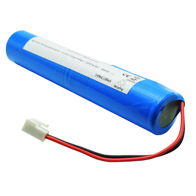 Tipo 6,4 conector cilíndrico IFR26650 da vara da bateria LiFePO4 6600mAh JST VH 2P de V