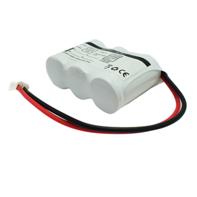 Bloco da bateria do CD do Ni da luz de emergência de SC1700mah uma configuração de 3,6 volts de lado a lado