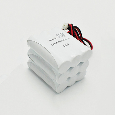 As baterias da luz da saída de emergência do AA embalam NiCD AA900mAh 3.6V SBS Rechargable