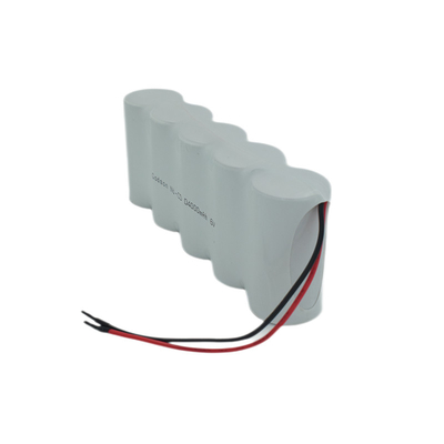 Baterias NiCD de saída de emergência D4000mAh 6.0 V seguras lado a lado