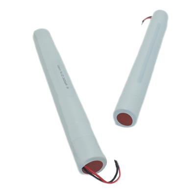 As baterias da luz da saída de emergência do CD do Ni de 6,0 volts colam o tipo D 4.0Ah