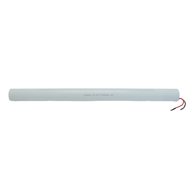 6Bateria recarregável de níquel-cádmio de 0,0 V F7000mAh Bateria de saída de luz
