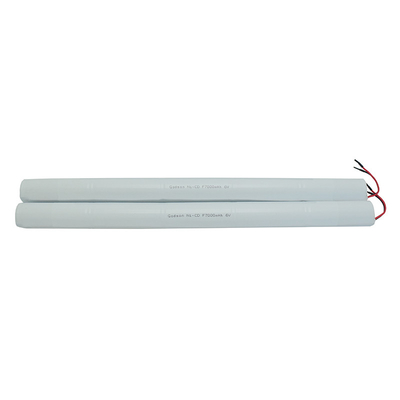 6Bateria recarregável de níquel-cádmio de 0,0 V F7000mAh Bateria de saída de luz