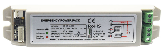 Caixa de PC à prova de fogo Iluminação de Emergência Power Pack 3h personalizado