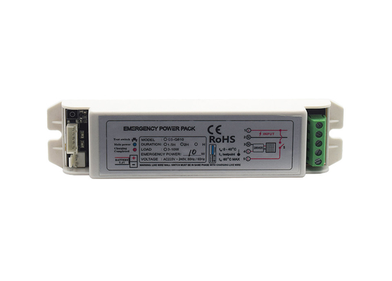 0.05A Kit de iluminação de emergência Total potência GS-Q810 Convertidor 10W Invertidor de emergência Tipo de manutenção