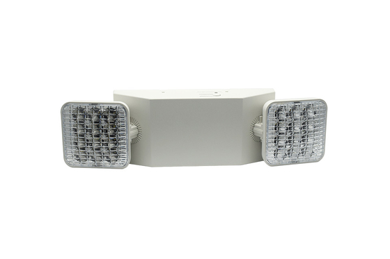 3 Horas Duração Luz de saída de emergência LED interior 3W 85-265V Luminário de cabeça dupla montável na parede