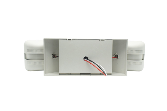 3 Horas Duração Luz de saída de emergência LED interior 3W 85-265V Luminário de cabeça dupla montável na parede