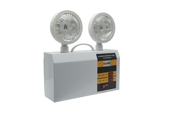 3 Watt LED de emergência Luz de saída dupla cabeça de parede 3 horas de duração