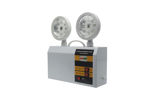 3 Watt LED de emergência Luz de saída dupla cabeça de parede 3 horas de duração
