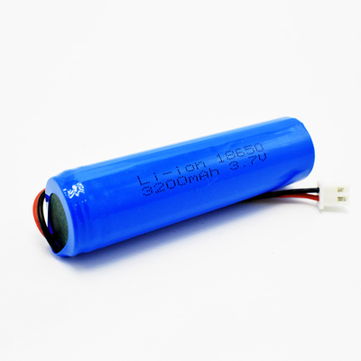 Iluminação de emergência recarregável Bateria de iões de lítio ICR18650 3200 mAh 3.7V MSDS UN38.3