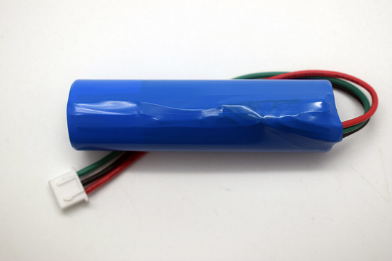 LiFePO4 18650 Bateria de lítio de luz de emergência 1600mAh 3.2V Tipo de bastão com conector NTC JST-XH-3P UL1007