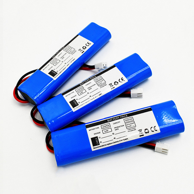 18650 3000mAh 6.4 Volt Side By Side Tipo LiFePO4 Baterias Performance de alta temperatura