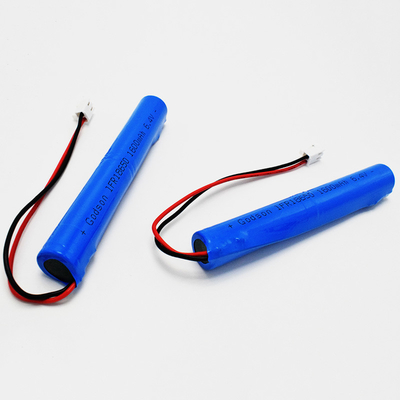 IFR 1600mAh 6.4 Volt 18650 LiFePO4 Baterias de tipo Stick Fácil de instalar