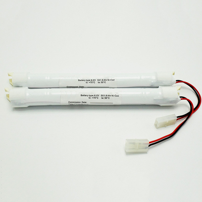 Bateria de iluminação de emergência da Nicad com boa segurança SC1800mAh 6.0V