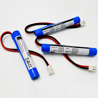 Iluminação de emergência 600mAh 6.4 Volt LiFePO4 Baterias tipo stick