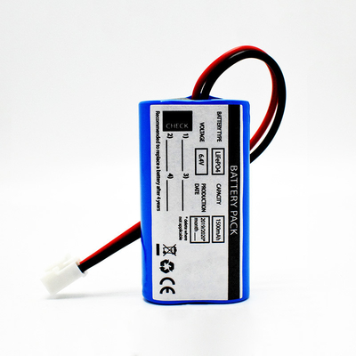 Iluminação solar de emergência Uso lado a lado Tipo LiFePO4 Baterias 1500mAh 6,4 Volt